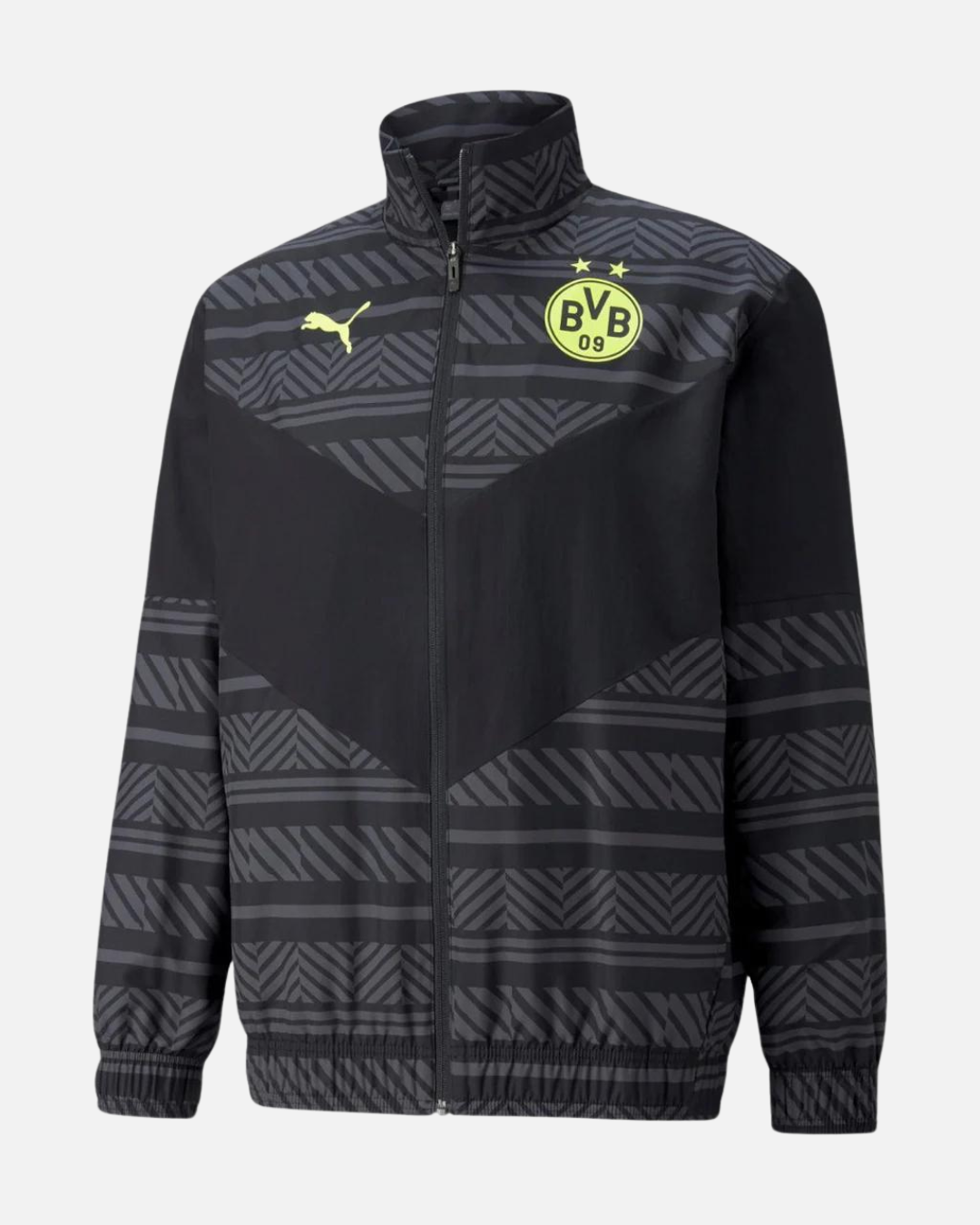 Veste de survêtement Dortmund - Noir/Jaune