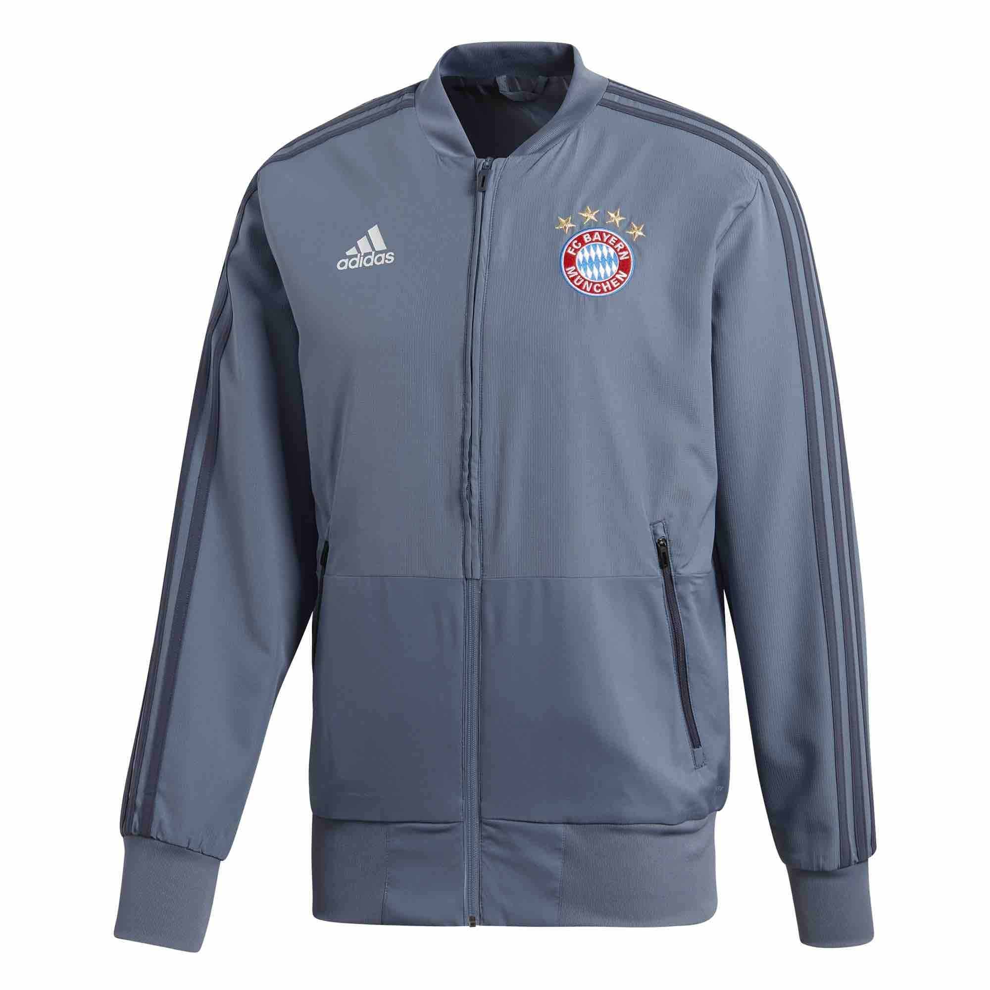 Veste de survêtement Bayern Munich - Bleu - Saison 2018/2019