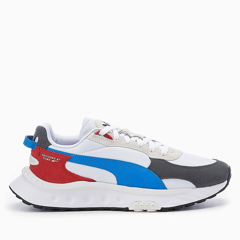 Puma Wild Rider Rollin - Blanc/Bleu/Rouge