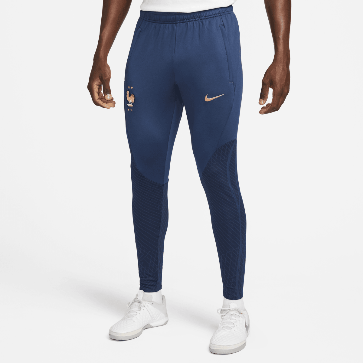Pantalon d'entrainement Equipe de France - Bleu/Doré