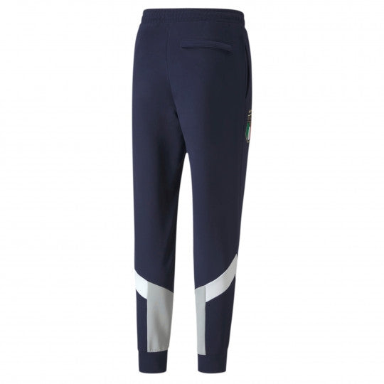 Pantalon d'entrainement Italie Iconic - Bleu/Gris
