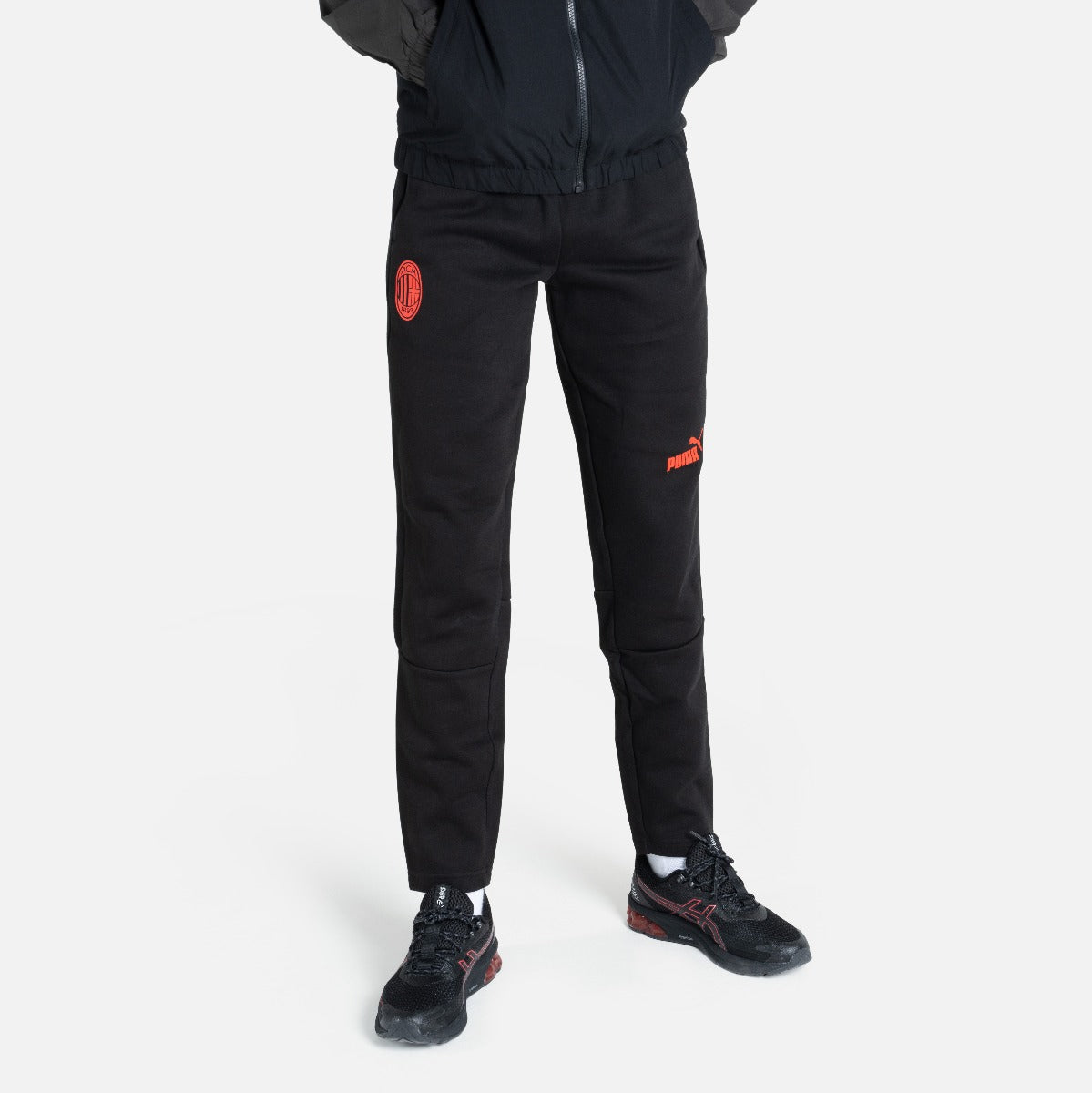 Pantalon d'entrainement Milan AC - Noir/Rouge