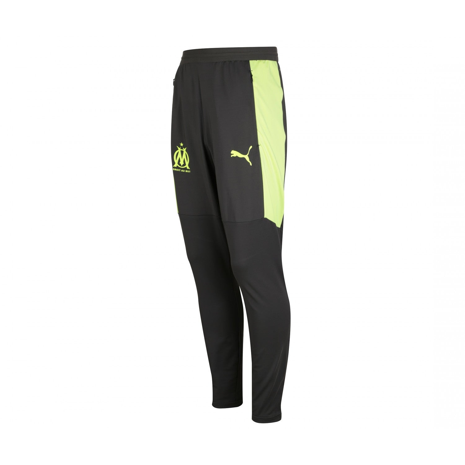 Pantalon d'entrainement OM - Noir/Jaune