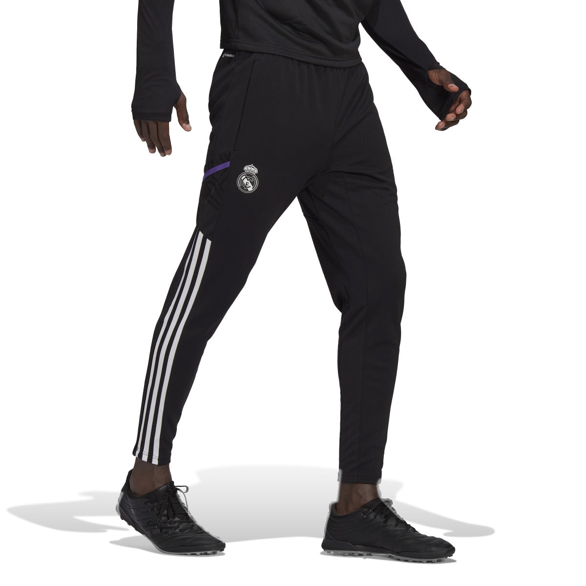 Pantalon d'entrainement Real Madrid Condivo - Noir/Blanc/Violet