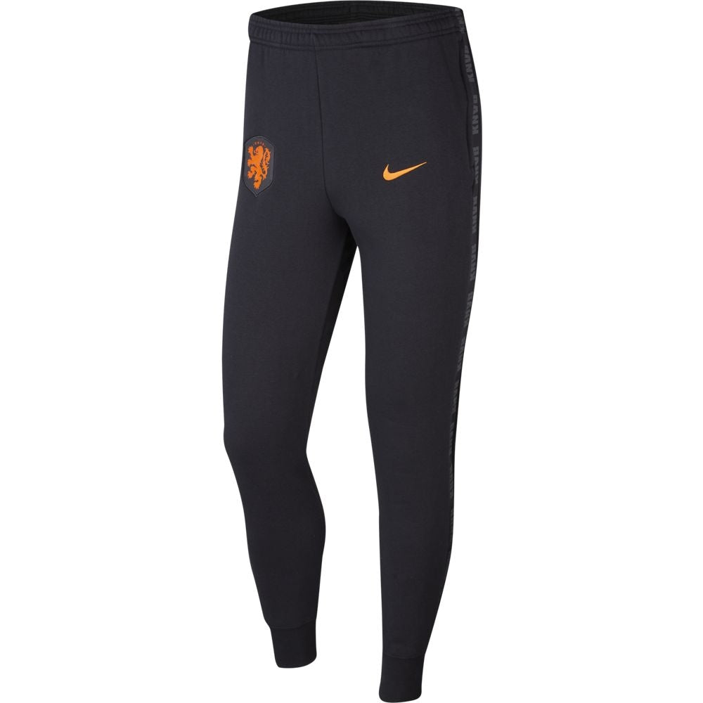 Pantalon jogging Pays Bas Euro - Noir/Orange