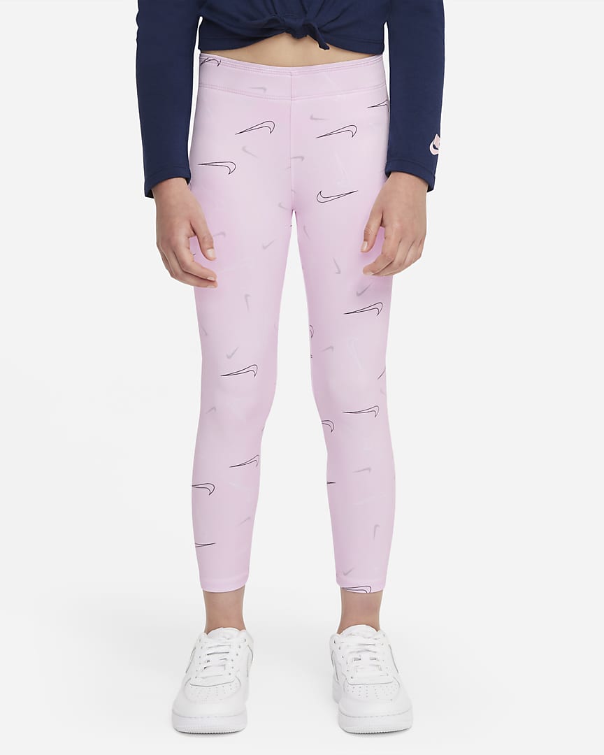 Pantalon legging Nike Sportswear Enfant Fille - Rose/Noir
