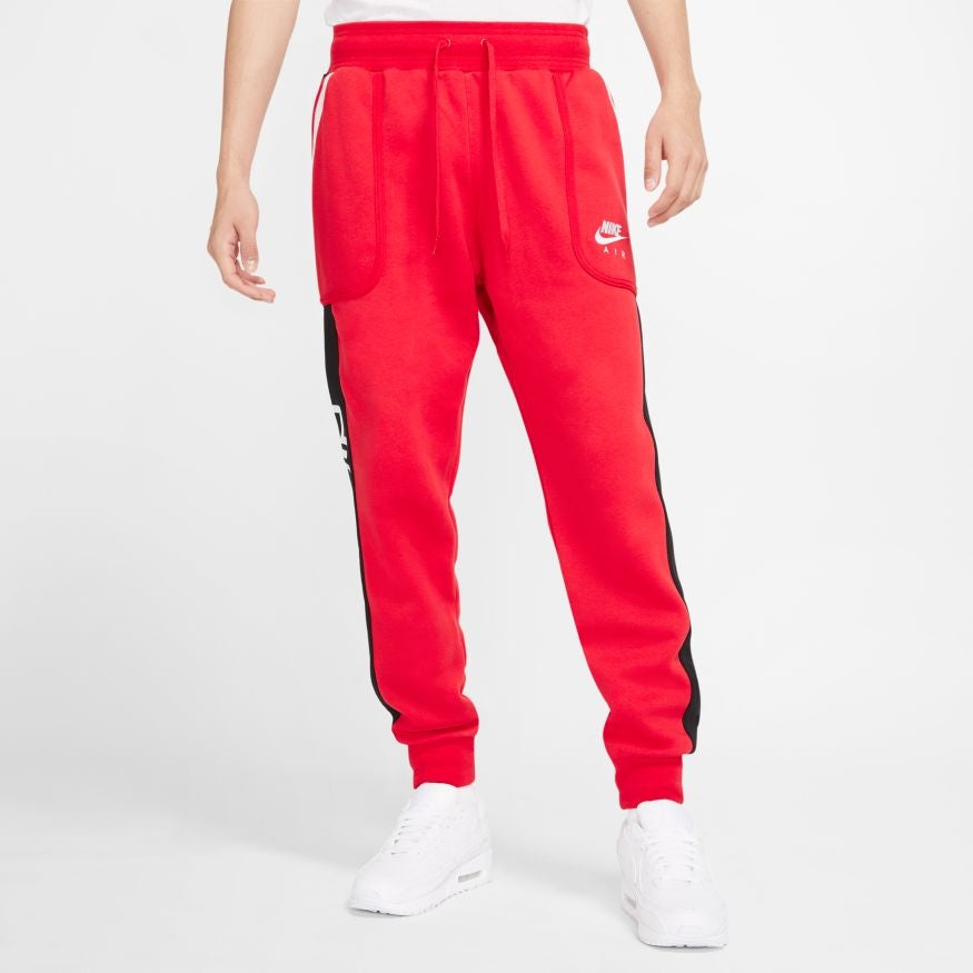 Pantalon Nike Air Fleece - Rouge/Noir