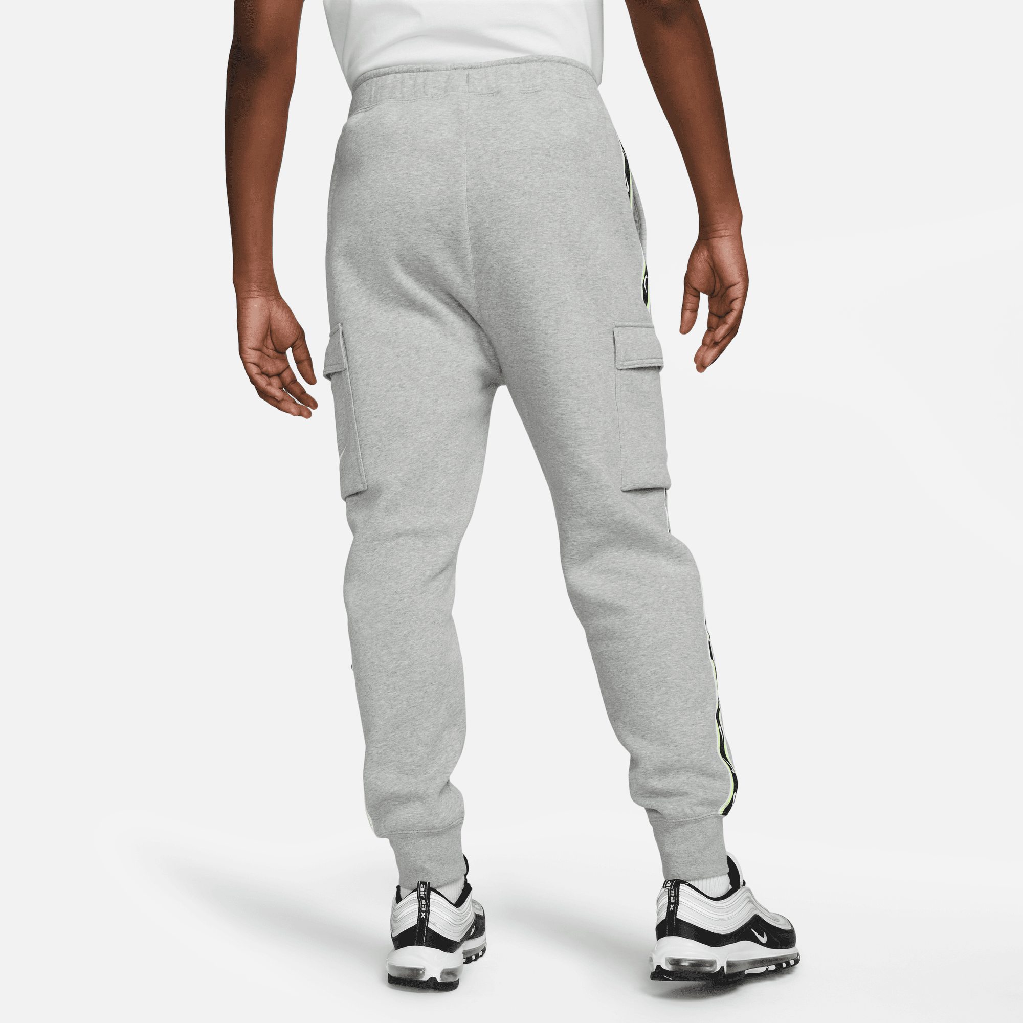 Pantalon Nike Sportswear Repeat - Gris/Noir/Vert