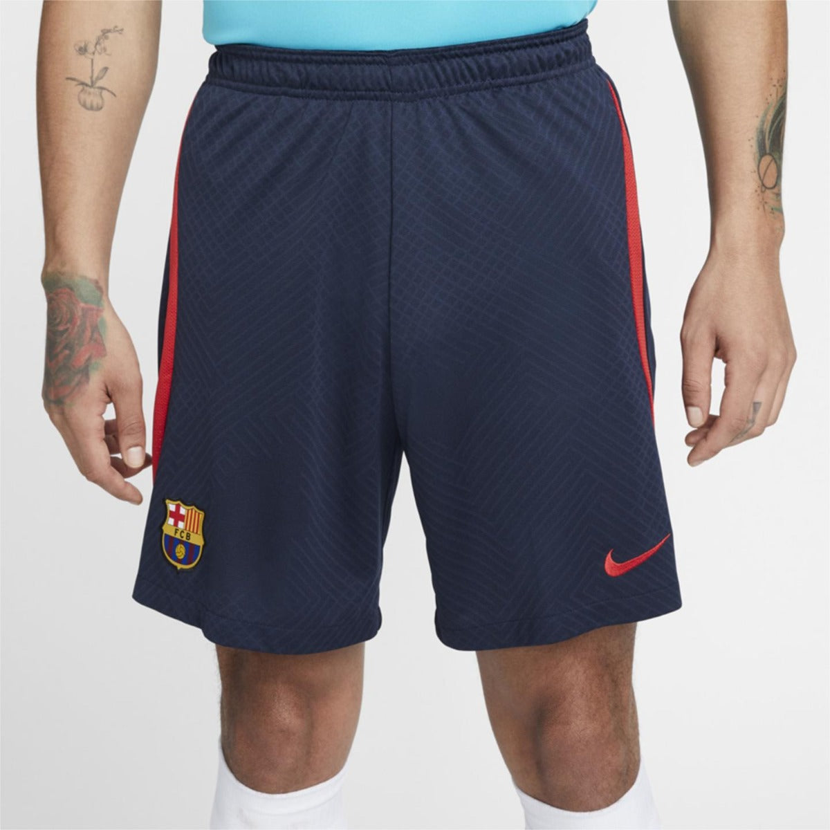 Short d'entrainement FC Barcelone Strike - Bleu/Orange