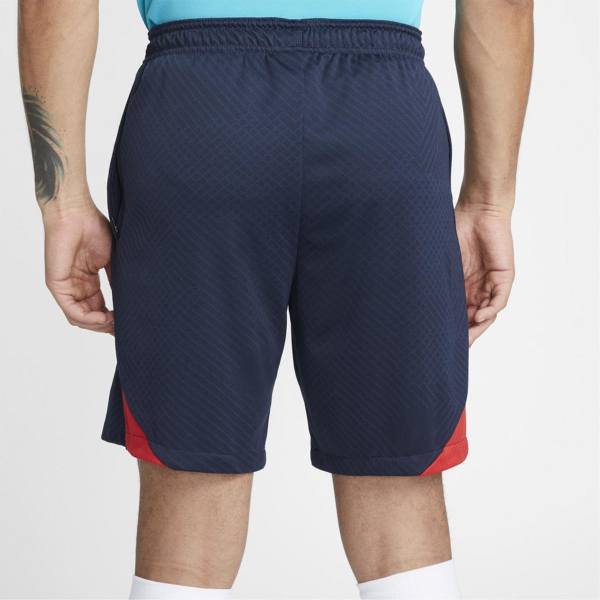 Short d'entrainement FC Barcelone Strike - Bleu/Orange