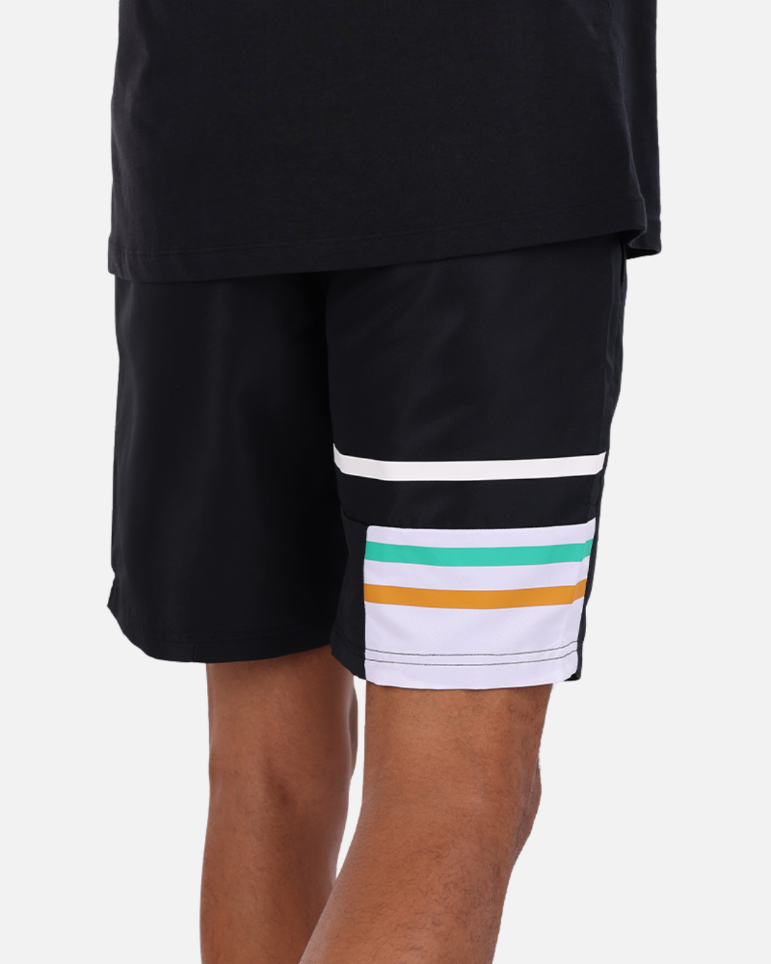 Short Sergio Tacchini Plug In - Noir/Blanc/Vert