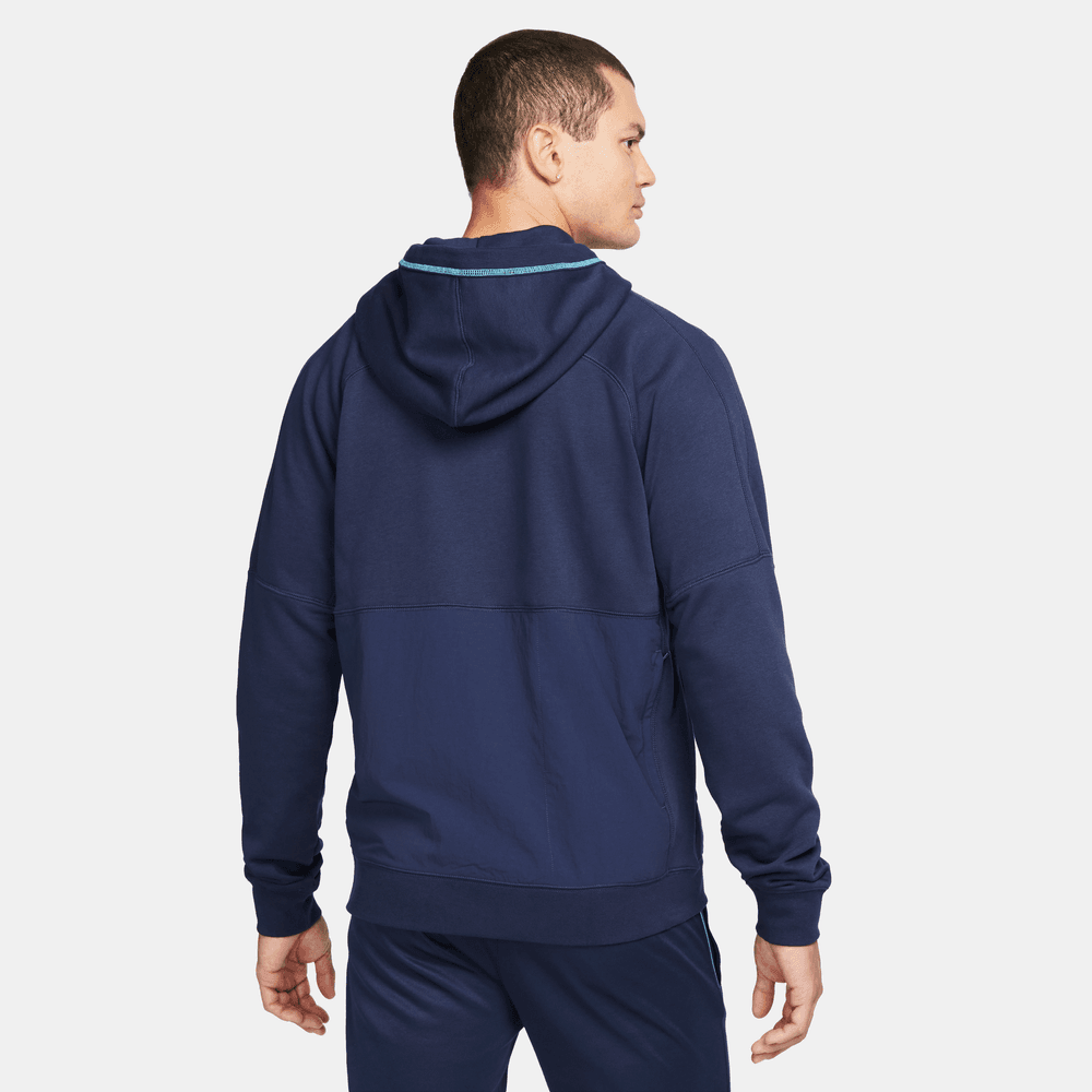 Sweat Capuche Chelsea Travel - Bleu/Blanc