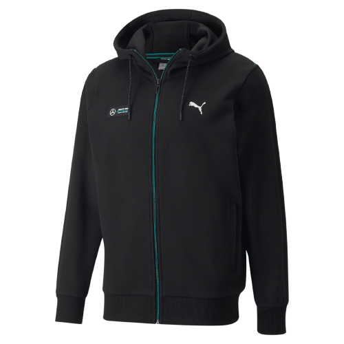 Veste à capuche Puma Mercedes F1- Noir/Vert