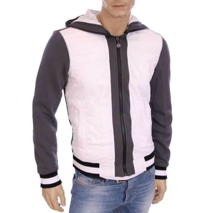 Veste Emporio Armani EA7 - Blanc/Gris