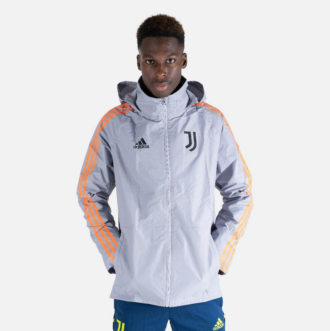 Veste coupe vent Juventus - Gris/Orange