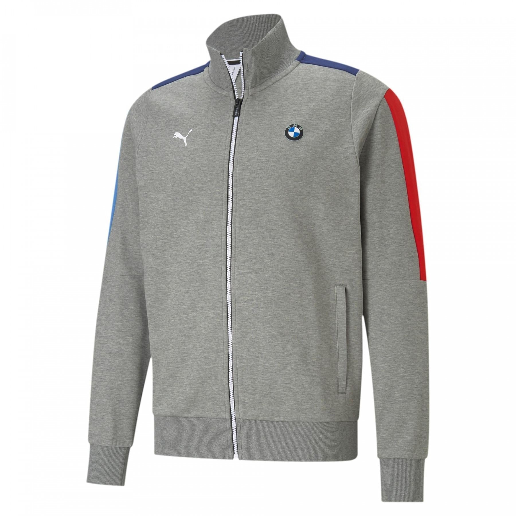 Veste de survêtement Puma BMW Motorsport - Gris/Bleu/Rouge