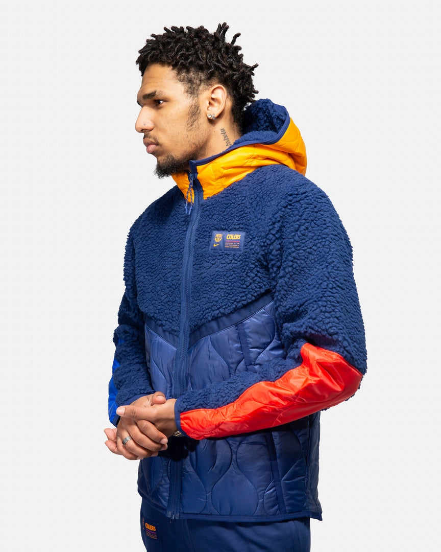 Veste FC Barcelone - Bleu/Rouge/Jaune