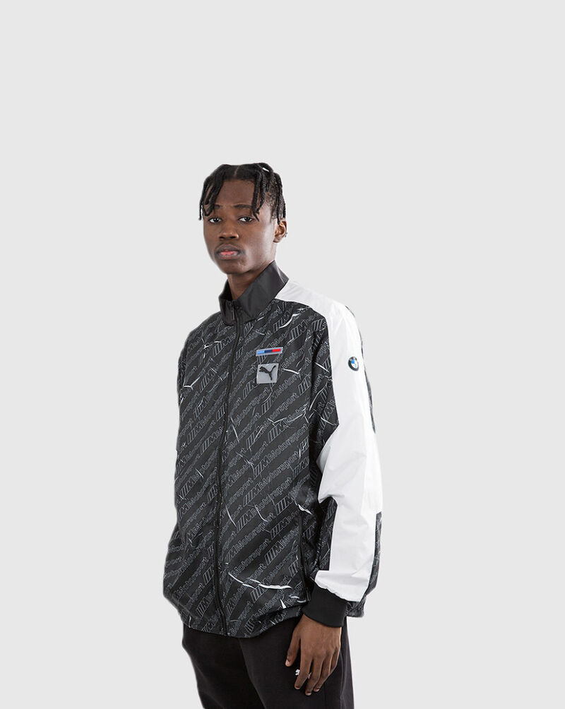 Veste survêtement BMW Motorsport Street - Noir/Blanc