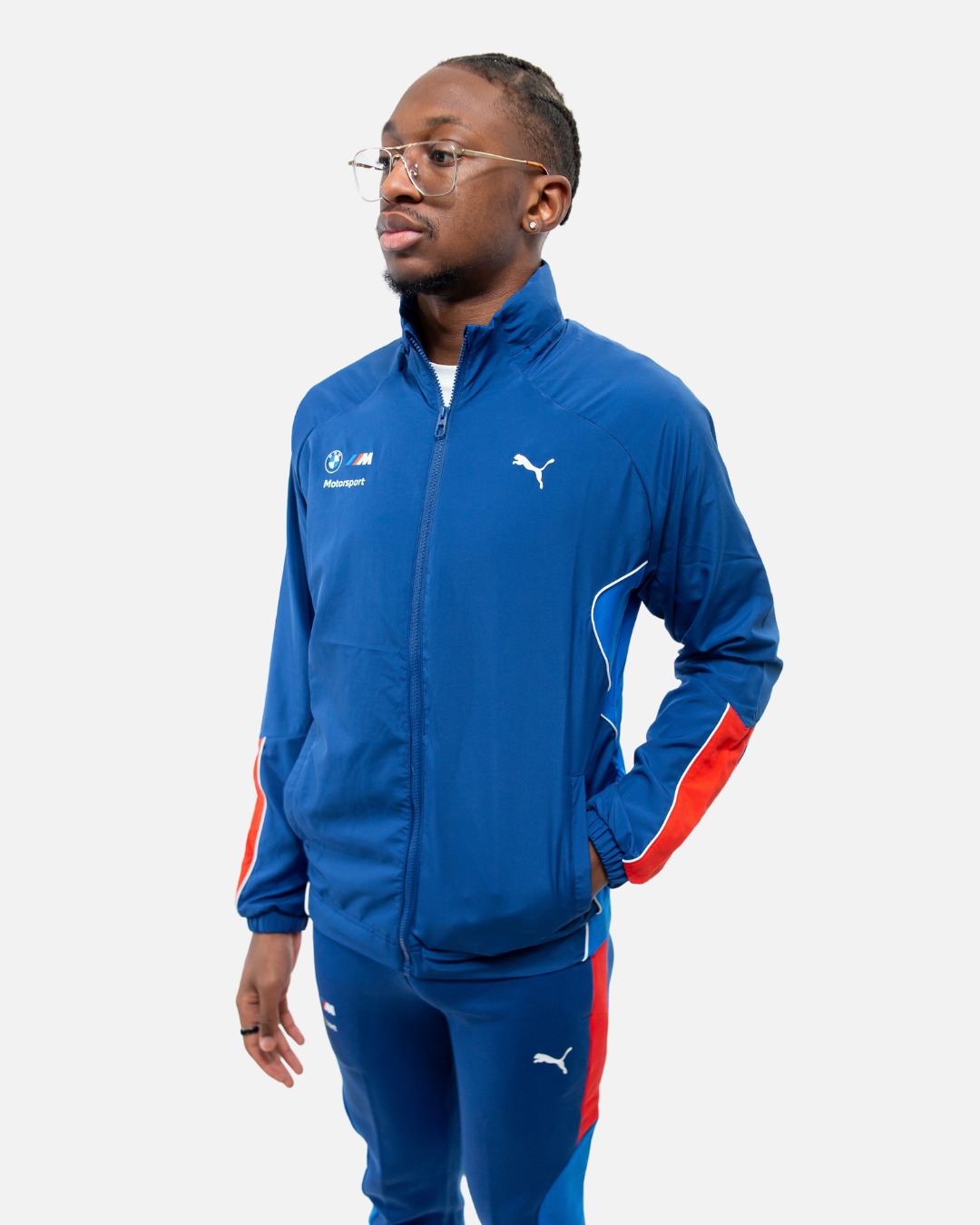 Veste Puma BMW Motorsport - Bleu/Rouge