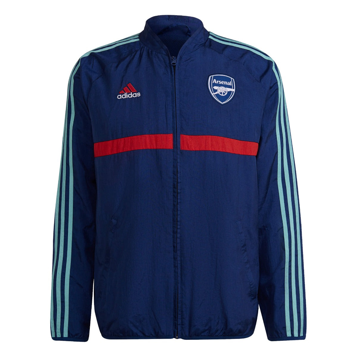 Veste survêtement Arsenal Icon - Bleu/Rouge