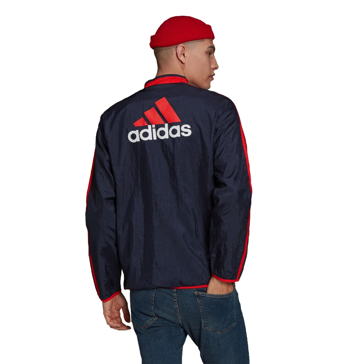 Veste survêtement Bayern Munich Icon  - Bleu/Rouge